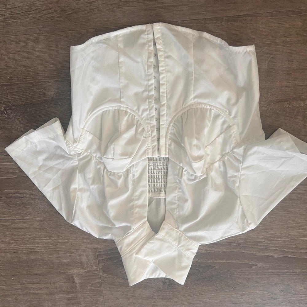 White Corset Top